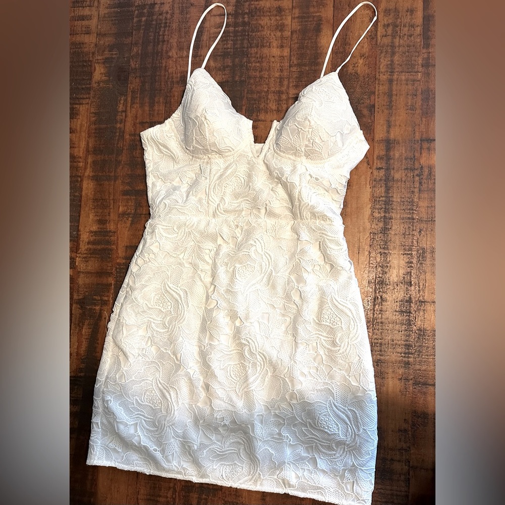Lovers & Friends Rose lace Mini Dress